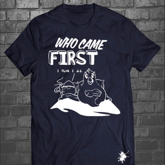 Other - Black and White Funny Graphic Tee Brand New